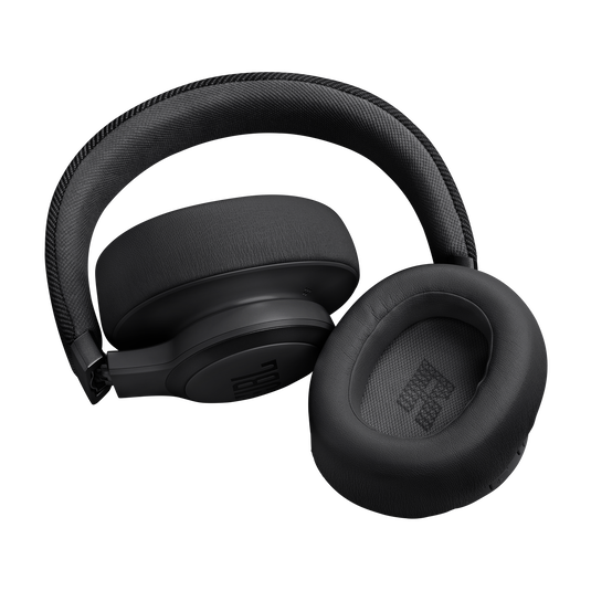 JBL Live 770NC - Black - Wireless Over-Ear Headphones with True Adaptive Noise Cancelling - Detailshot 1 image number null